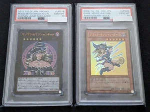 PSA 10 Magi Magician Gal WJMP-JP018 y Dark Magician Girl YAP1-JP006 Set JPN - Imagen 1 de 2