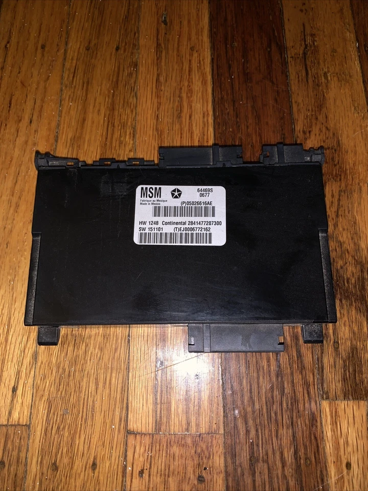 2014-2021  Dodge Jeep Grand Cherokee Drivers Memory Seat Module P05026616AE - Image 1 of 4