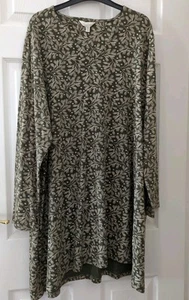 Seasalt Sea Cruise Tunic Size 22 Long Sleeves Green - Picture 1 of 7