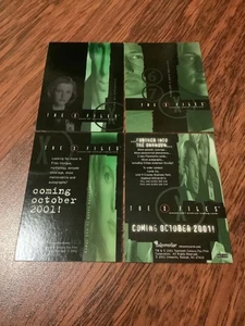 THE X-FILES SEASON 6 & 7 CARDS PROMO CARDS X67-UK,XBL-1 2001 INKWORKS - Picture 1 of 1
