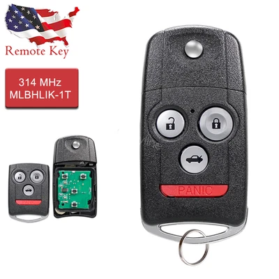 For 2009 2010 2011 2012 2013 2014 Acura TL TSX Keyless Entry Remote Key Fob - Image 1 of 4