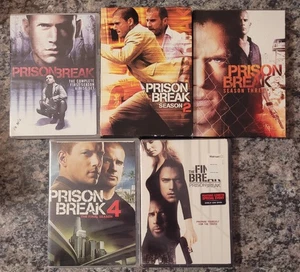 Prison Break Season 1-4 + Final Break DVD 1,2,3,4 (Final Break Sealed New) - Picture 1 of 12