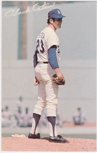 Cartolina Claude Osteen Los Angeles DODGERS mai usata vintage - Foto 1 di 2