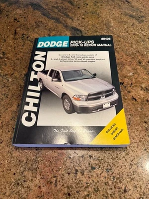 Dodge Ram 1500, 2500, 3500 camioneta manual de reparación 2009-2018 - gasolina y diésel Foto 1 de 4