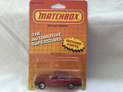 MATCHBOX Mb-41 JAGUAR XJ6 - USA ISSUE - ON CARD ( BLISTER LIFTED ) - Image 1 of 4