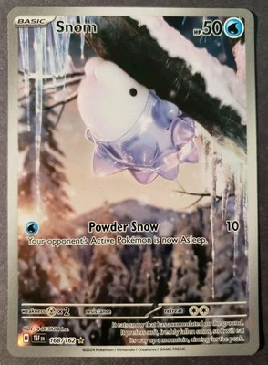 Snom - 168/162 Illustration Rare SV05: Temporal Forces Pokémon TCG NM - Image 1 of 4