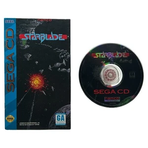 Starblade (Sega CD, 1994) Auténtico disco de juego probado y manual - Imagen 1 de 5