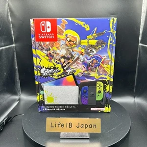 Nintendo Switch OLED Splatoon 3 Special Limited Edition Console Set in Box - Picture 1 of 24