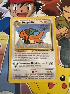 Pokemon Dragonite WOTC Black Star Stamped Movie Promo #5 Vintage 1999 Rare - Bild 1 von 11