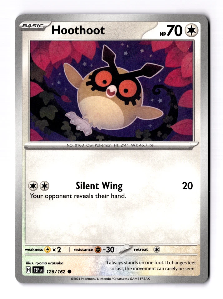 Hoothoot 126/162 SV05: Temporal Forces Regular - Image 1 of 3