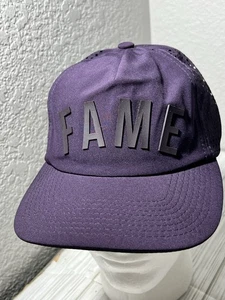 Gorra de malla con hebilla trasera del Salón de la Fama púrpura ciruela para hombre talla única segunda succión - Imagen 1 de 13