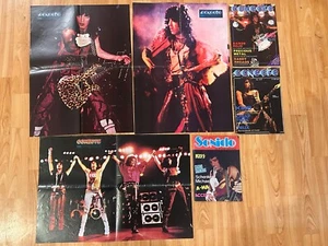 KISS GREAT LOT OF MEXICAN MAGAZINES & POSTERS Paul Stanley Gene Simmons - Picture 1 of 7