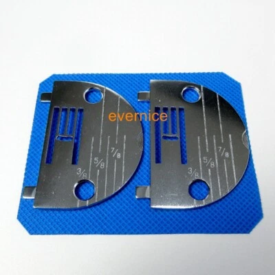 EVERNICE 2 PEZZI Piastra ad ago #NZ5LG (NZ-5LG) per macchine da cucire Brother, Nelco Home