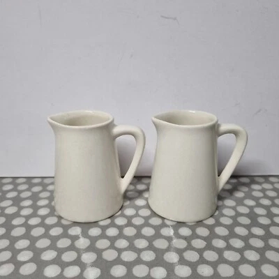 Vintage Pair Of Sampson Bridgwood & Son Ltd. Personal Creamers - Image 1 of 4