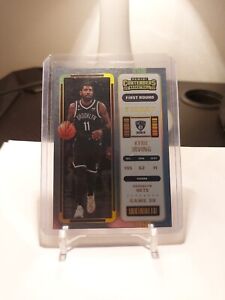 Kyrie Irving 2022-23 Panini Contenders 5 First Round Ticket Foil SP /199 Nets