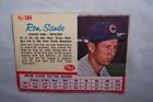 1962 Post Cereal Baseball Card / Ron Santo #184 Chicago Cubs