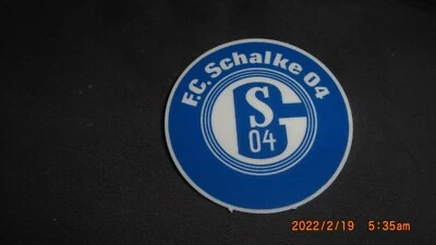 Schalke 04 Button zum Anstecken mit Nadel 5 cm siehe Bild
