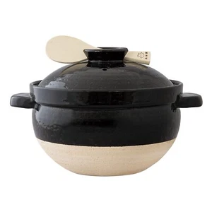 NAGATANIEN Pot CT-50 KAMADO-SAN Cooked Rice NABE DONABE From Japan - Picture 1 of 7