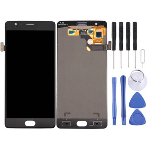 For OnePlus 3 (A3003 Version) Digitizer Full Assembly Original LCD Screen (Black