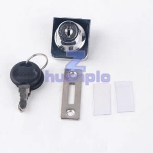 Cabinet Display Case Showcase Single Glass Door Lock - Picture 1 of 1