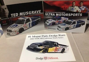 NASCAR Racing Card Lot Ted Musgrave Craftsman Truck Series Dodge Mopar 2001-2004 - Picture 1 of 5