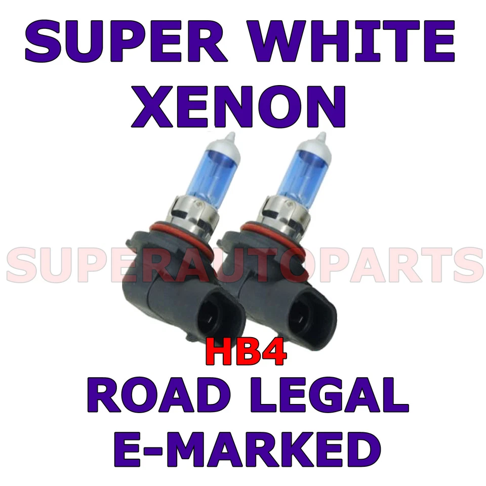 Chevrolet Camaro 1998-2001 2 X HB4 Super Blanc Xenon Ampoules - Photo 1/1