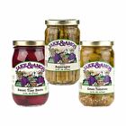 Jake & Amos Pickled Sweet Tiny Beets, Asparagus & Green Tomatoes Variety 3-Pack