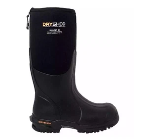 Bota Dryshod Mudcat Hi negra/naranja para hombre talla 14 todas las condiciones MDC-MH-BK - Imagen 1 de 8
