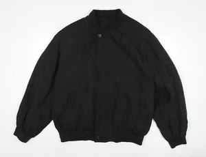 Giubbotto bomber Canada uomo nero taglia XL zip - Foto 1 di 10