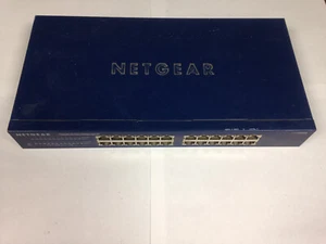 Netgear ProSafe JGS524 v2 24 Port Unmanaged Gigabit Switch TESTED WORKS - Picture 1 of 5
