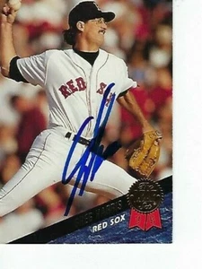 GREG A. HARRIS SIGNED 1993 LEAF #131 - BOSTON RED SOX  - Bild 1 von 1