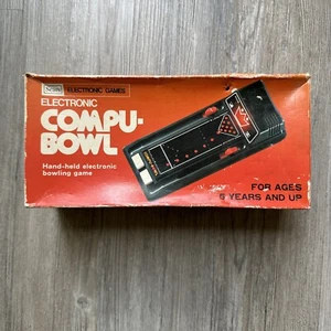 Vintage Sears Tomy Compu-Bowl Electronic Bowling w/Original Box NOT WORKING - Picture 1 of 6