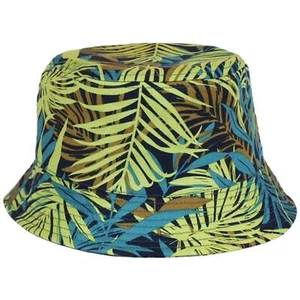 Hombre Cubo Sombreros - 100% Algodón - Ligero Verano Sol en Azul O Verde - Imagen 1 de 3