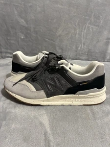 New Balance 997H Mens 12 White Black Grey Gum running Walking Sneakers CM997HTO - Picture 1 of 12