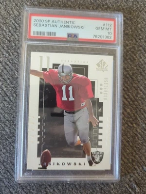 2000 SP Authentic - Sebastian Janikowski #112 /1250 (RC) - Image 1 of 2