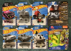 Hot Wheels HW Screen Time Micky Mouse Peanuts Back To The Future NEW CAR LOT WOW - Picture 1 of 9