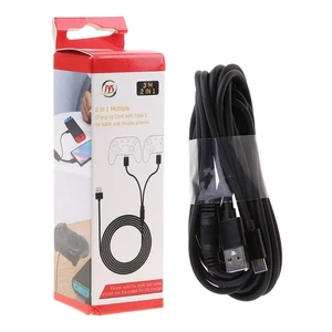 2 In 1 Type-C Gamepad Console Charging Cable for - Picture 1 of 8