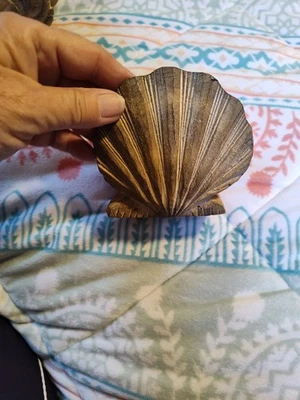 SOPORTA SERVILLETAS DE MADERA CANGREJO O CONCHA DE MAR DE WILLIAM SONOMA NUEVO Foto 1 de 4