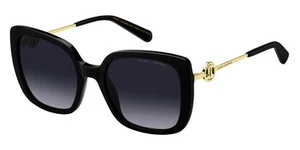 Gafas de sol Marc Jacobs MARC 727/S para mujer negras 55 mm nuevas 100 % auténticas - Imagen 1 de 4