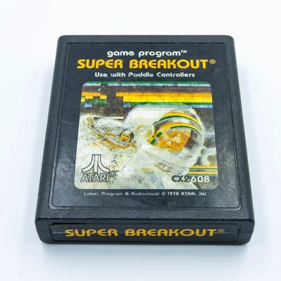 Super Breakout Atari 2600 | Cartridge Only | Tested & Working - Image 1 of 3