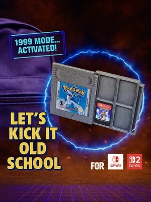 Funda Juego Nintendo Switch - Cartucho Pokemon Gameboy Foto 1 de 4