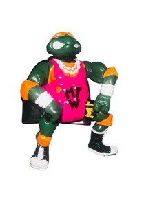 Teenage Mutant Ninja Turtles Sewer Sports Shell Slammin Wrestler Michelangelo - Picture 1 of 6
