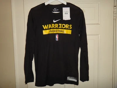 New ListingYouth Golden State Warriors Lakers Nike Dri-FIT NBA Long Sleeve T-Shirt NWT