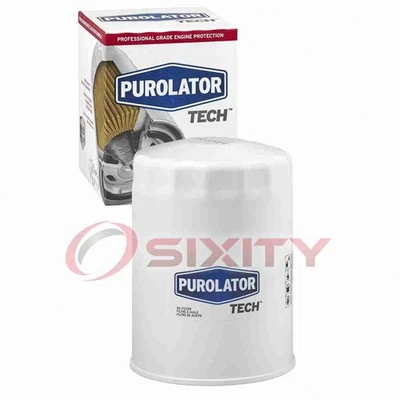 Filtro de óleo de motor Purolator TECH para 1964-1995 Ford Mustang 2.3L 2.8L 3.3L rf - Imagem 1 de 4