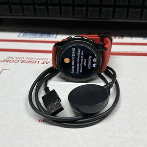 Samsung Galaxy Watch 3 45mm Titanium Case with Stainless Steel Band Smartwatch - Photo 1 sur 7