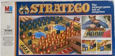 Stratego Retro Board Game by MB  Vintage 1982 edition - Image 1 of 4