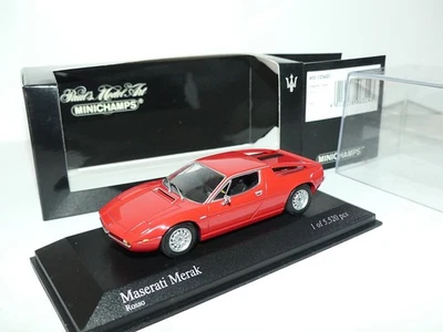 MASERATI MERAK 1974 Rouge MINICHAMPS 1:43 - Photo 1/2
