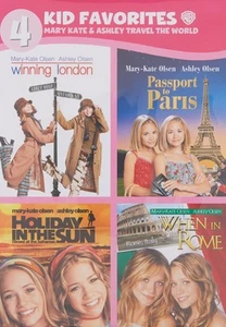 4 Kid Favorites: Mary-Kate & Ashley Travel the World (DVD) - Imagen 1 de 5