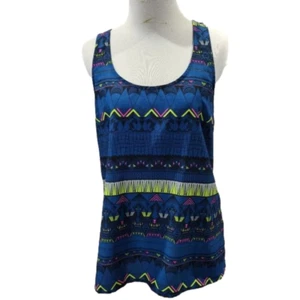 Volcom Aztex inspired criss cross back tank top - Picture 1 of 14