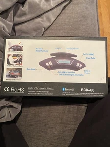 Bluetooth car kit through car audio bck-66 - Picture 1 of 6